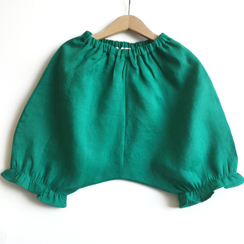 linen shorts green 품절