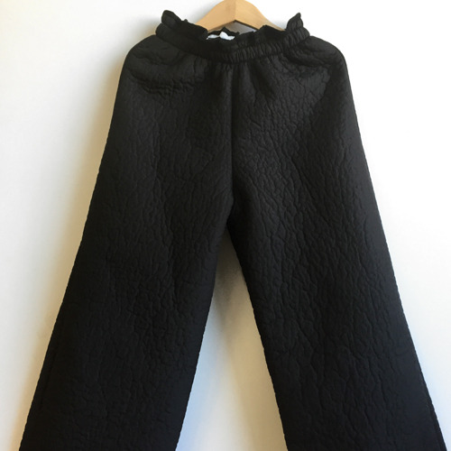 black wide pants 품절