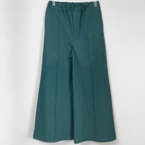 green wide pants