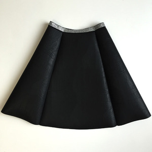 fake leather skirt B